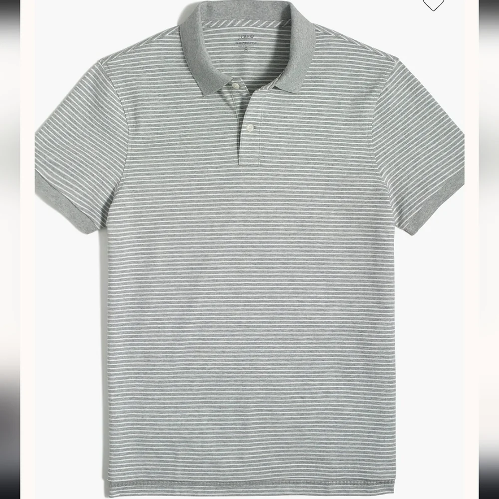 J.CREW Striped performance polo shirt SlimFit
